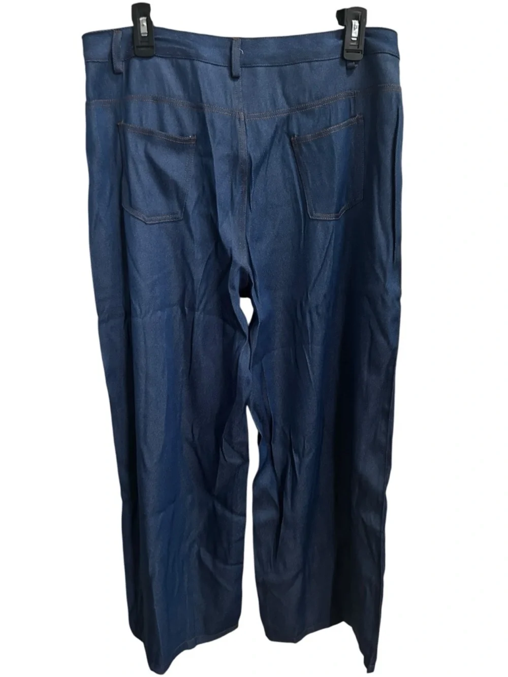 Chambray Top & Wide Leg Pant Set size XL nwot - Picture 7 of 9